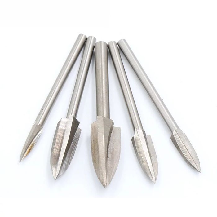 Фігурні фрези для різьби по дереву dremel