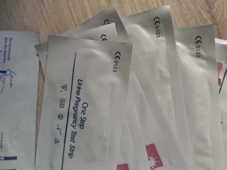 Testy ciążowe HCG  50 szt czułość 10