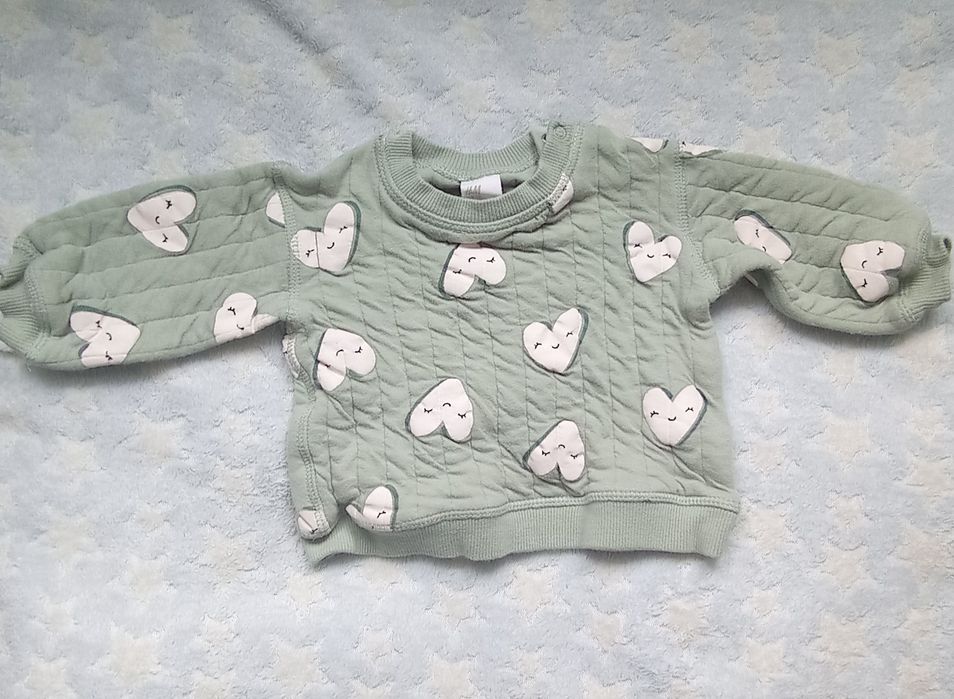 Komplet/zestaw/dres niemowlęcy H&M 68