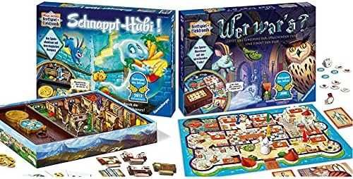 Набір ігор Wer War's і Schnappt Hubi (німецькою мовою)