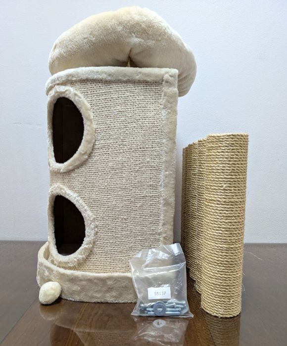 Catherine Drapak dla Kota 54x45x194cm Kremowy WYSOKI NAROŻNY KompaktoU