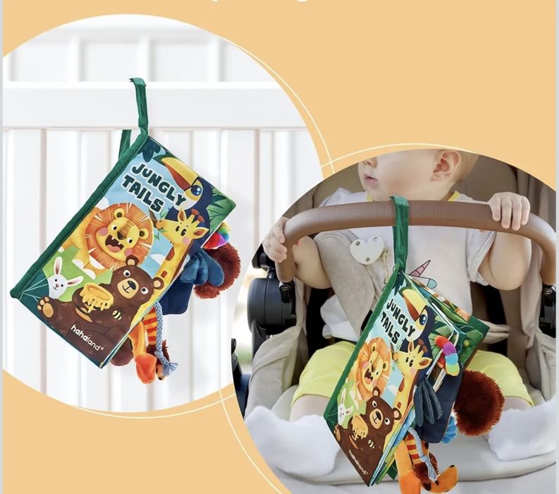 Książeczki sensoryczne materiałowe