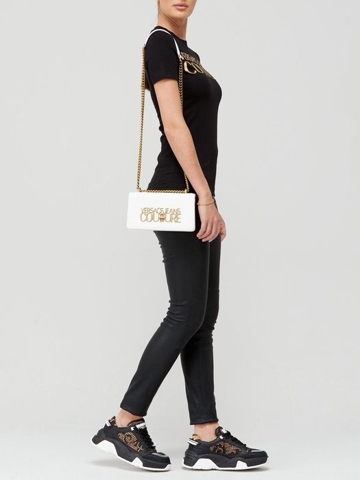Белая сумка versace jeans couture оригинал оригінал