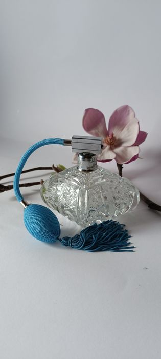 Perfumetka retro szkło kryształowe