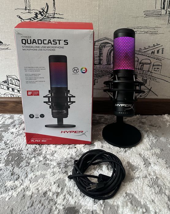 hyperx quadcast s - купить компьютеры и комплектующие - Цена на OLX.ua