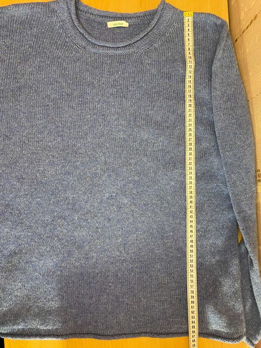 Джемпер Waschbär Німеччина із органічної вовни блакитний 44/46