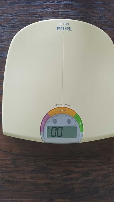 Ваги Tefal підлогові 160 кг весы напольные б/в Тефаль виробництво Франція