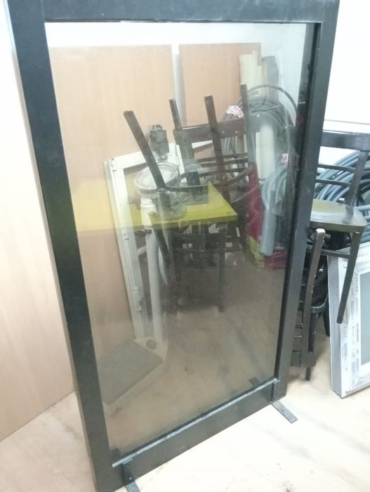 Biombo rectangular  - vidro