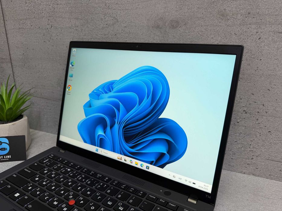 16gb ddr5/Стильний ноутбук Lenovo T14 gen 4/Ryzen 5/512gb ssd/14"