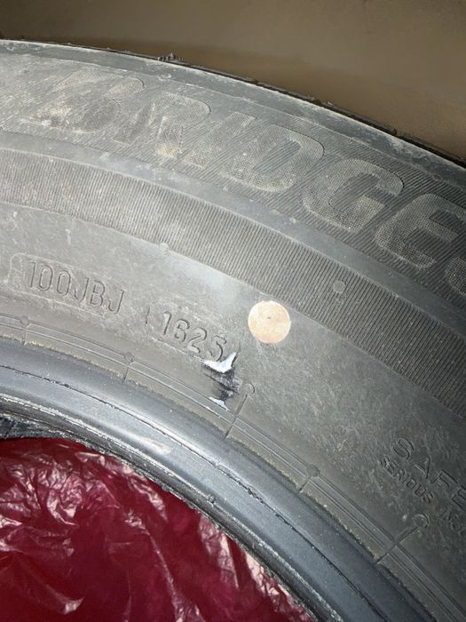 Продам нові літні шини Bridgestone Turanza 6 215/65/16