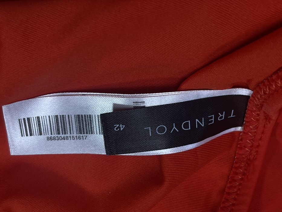 Czerwony Strój kąpielowy 42 nowy trendy OL