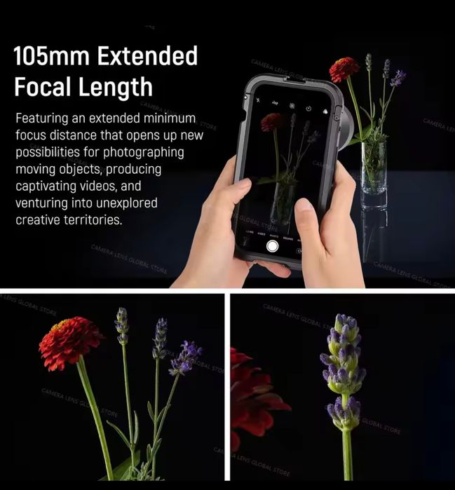 Lente para telefotos Neewer HD 60mm