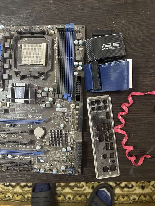 материнская плата MSI 870A-G55.