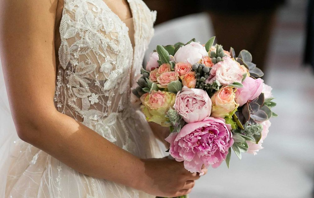 Suknia ślubna XS - wzrost 158cm + 6cm obcas