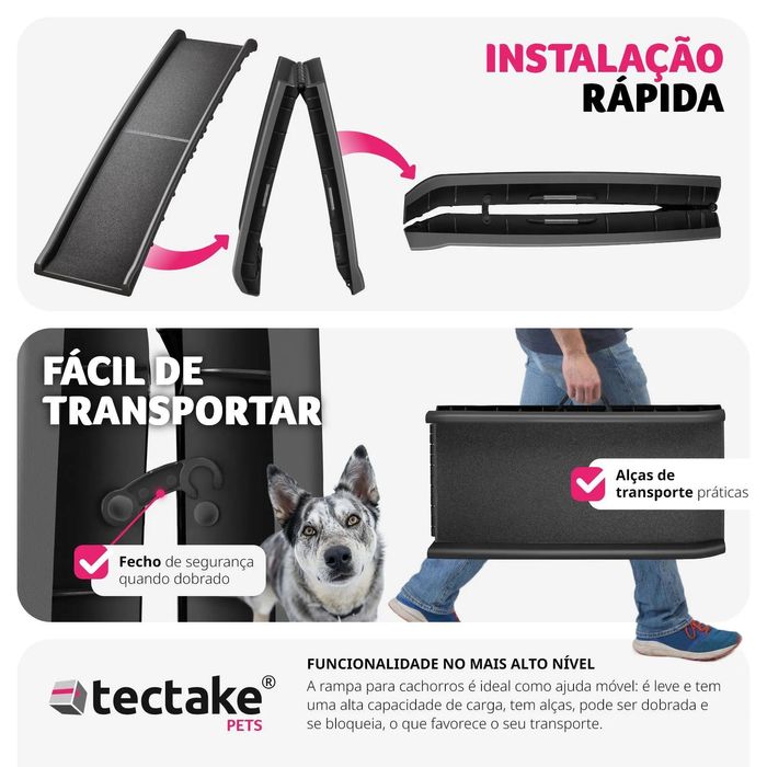 Rampa de ajuda para animais