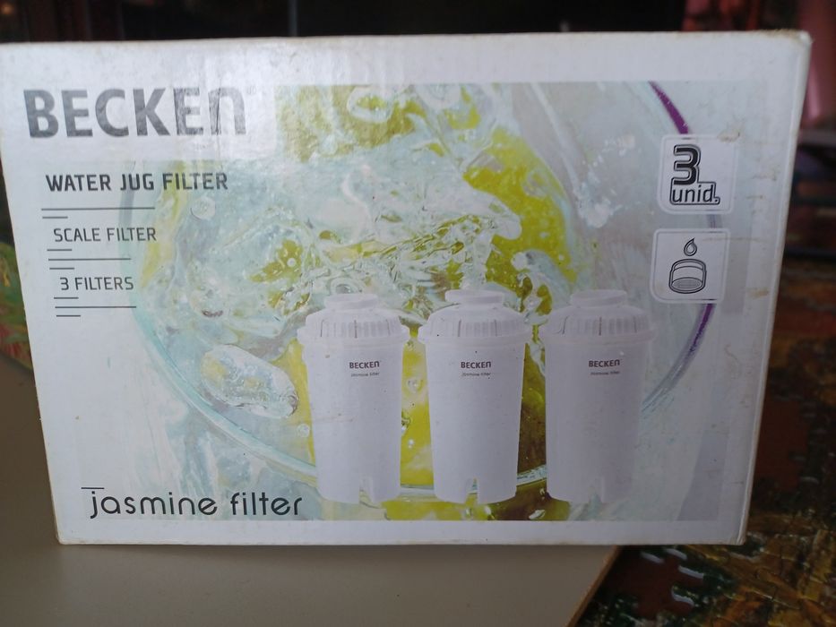 Filtro de água Becken jasmine x3