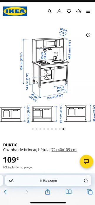 Mini-cozinha infantil