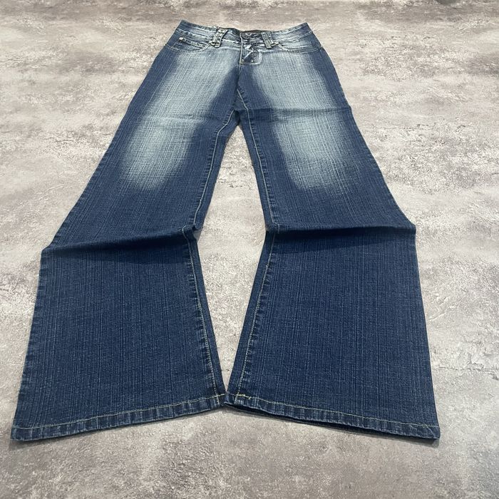Bootcut blue jeans | сині джинси кльош | клеш джинсы | flared буткат