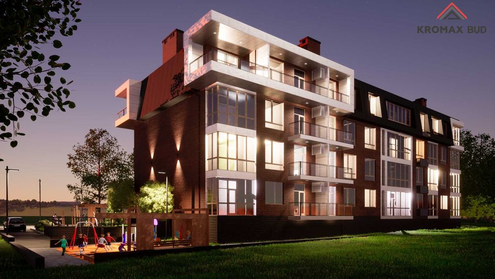 Однокімнатна квартира в елітній новобудові ЖК Парковий Дім