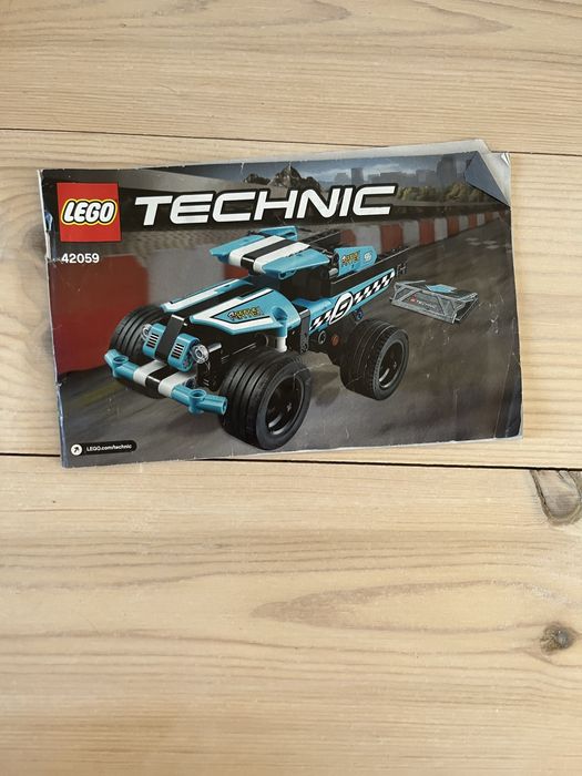 Naciągany samochodzik lego technic