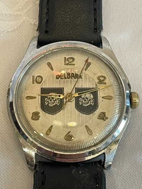 Zegarek niemiecki Delibana z okresu II wojny światowej