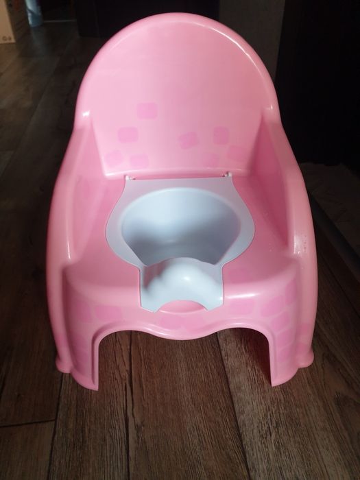 Горшок детский розовый