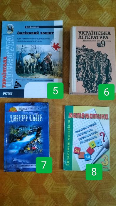 Книги для школи та навчання