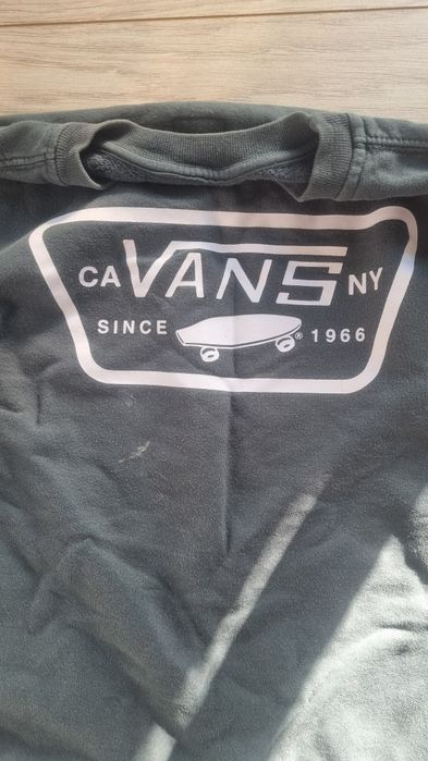 Bluza Vans opium zielona z logiem y2k boxy fit