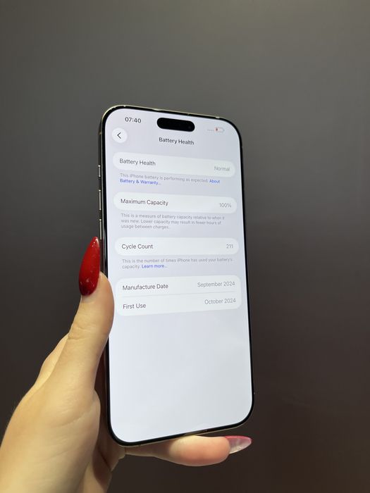 RATY 0% iPhone 16 Pro Max 256 GB BATERIA 100% GWARANCJA 12 miesiecy !!!