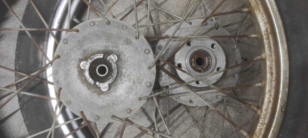 Koła części oryginał do renowacji Romet ogar 205