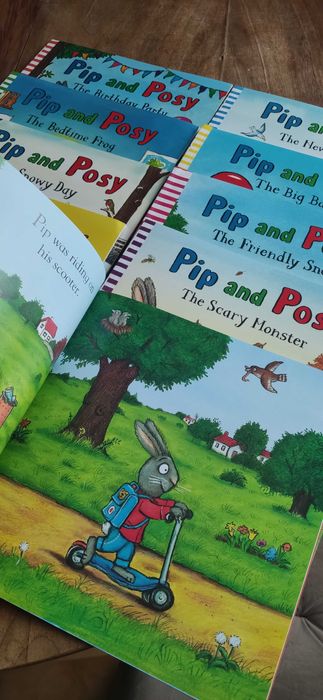 Zestaw ksiazek 10 pip and posy DLA dzieci po angielsku