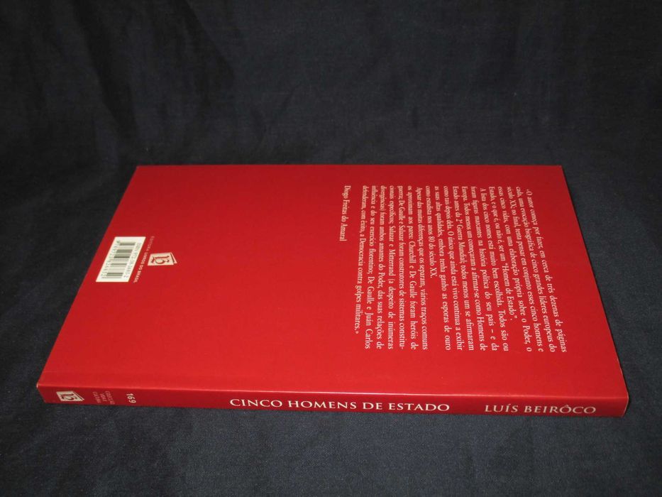 Livro Cinco Homens de Estado Luís Beirôco