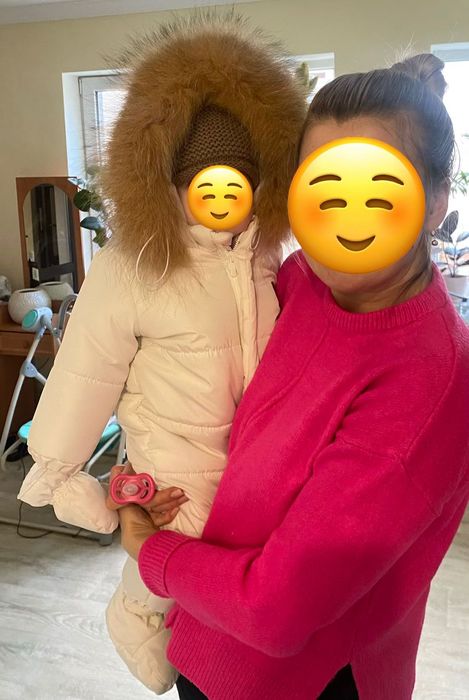 Дитячий зимовий комбінезон