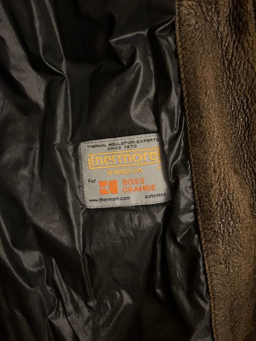 Casaco Hugo Boss em Pele