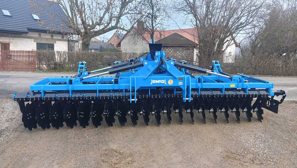 brona talerzowa hyd. JANPOL SHREK STRONG daszek 600  4/4,5/5/6M WÓZEK RATY 0%