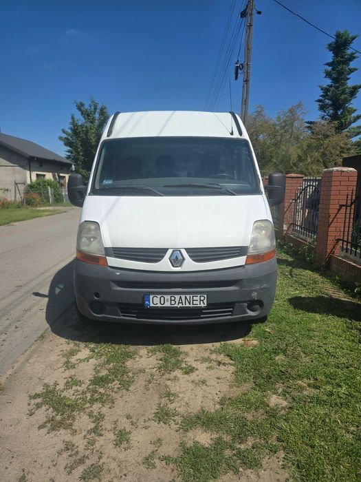 Renault Master 2.5DCI 2009 L3H2 jeździ uszk. silnik TABLICE C0 BANER FVAT23%