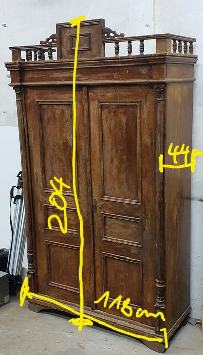 Stara Szafa drewniana Antyk