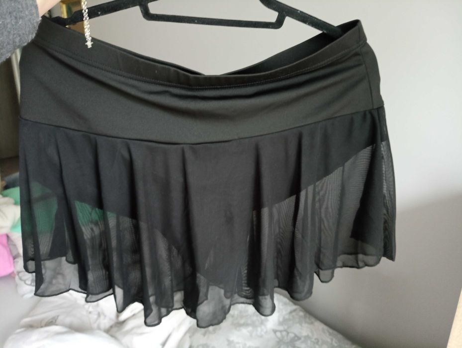 Zwiewna mini spódniczka,XL