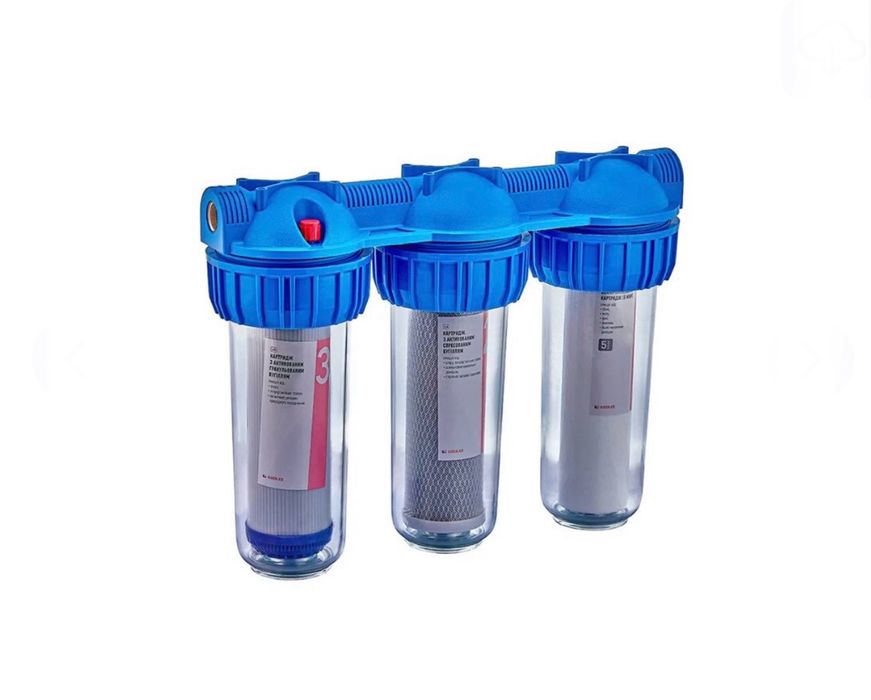 Фильтр для холодной воды Koer (3 колбы)  1/2, 3/4, 1”