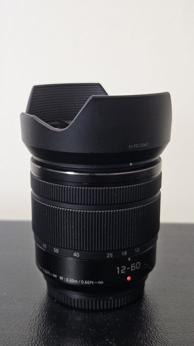 Panasonic Lumix G Vario 12-60 , 3.5-5.6 s. idealny