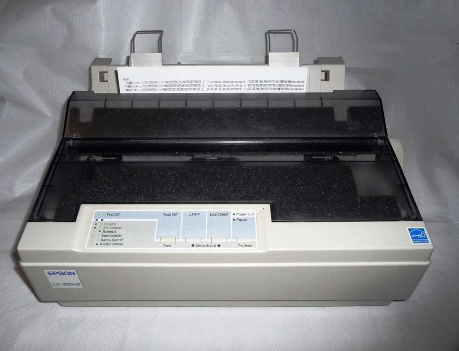 Принтер матричный Epson LX-300+II LPT USB как новый