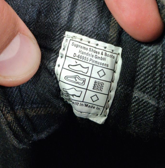 Ботинки Tom Tailor кожаные мужские высокие кроссовки хайтопы