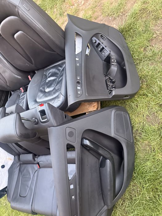 Fotele boczki audi a4 b8 grzane elektryka pamięć foteli
