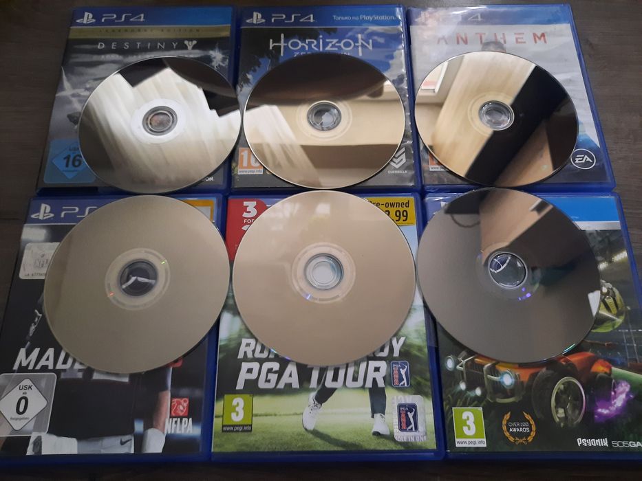 Лот 21 ігор для sony PSP, PS4 Destiny, Horizon, Overwatch, Fifa 20 19, Madden