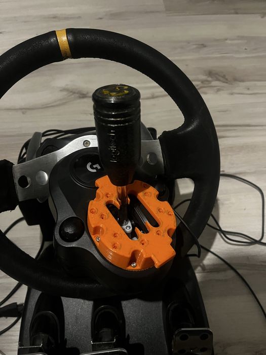 Logitech g29 (shifter mod, wheel adapter)