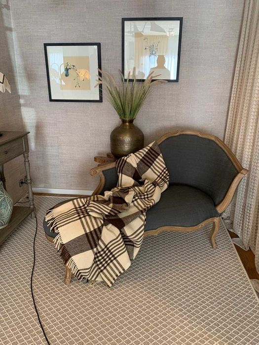 Manta 100% lã -Serra da Estrela