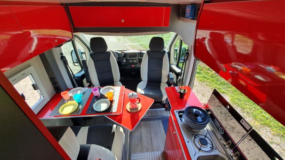 Autocaravana Citroen Jumper '12 AC 4pess