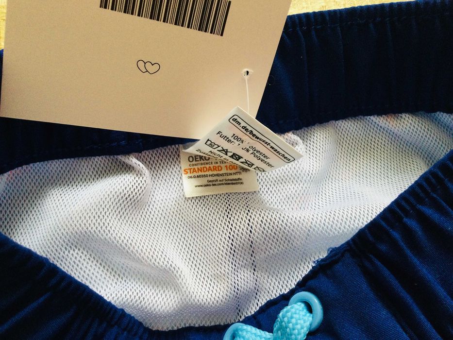 2-4 рок. 92 зр Primark. пляжні шорти для плавання з морським принтом