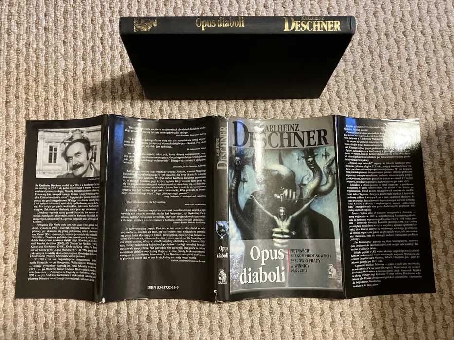 Opus Diaboli Deschner Karlheinz książka unikat