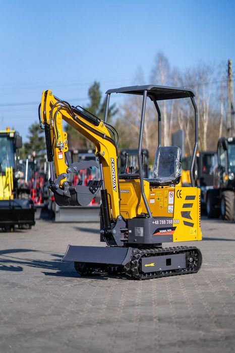 Minikoparka Kingway YAMA950 3 łyżki w zestawie